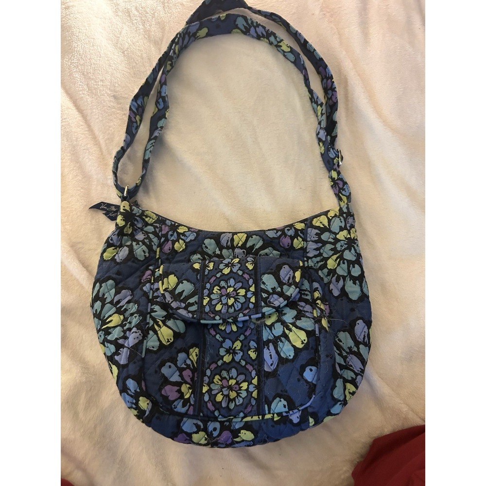 Vera Bradley Crossbody Indigo Retired Clean Shoulder Bag Purse